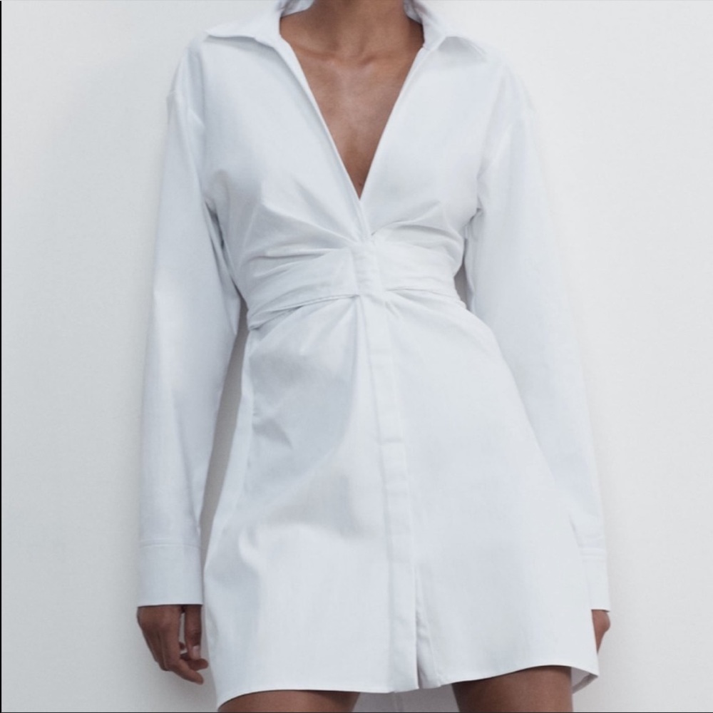 Zara Poplin Dress
